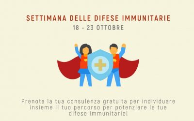 Settimana delle difese immunitarie – ottobre 2021