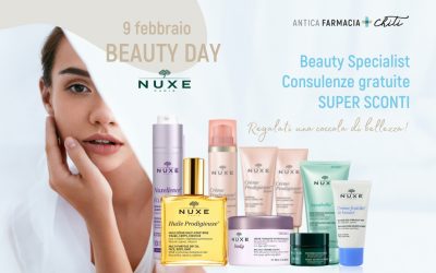 Beauty Day Nuxe – 9 febbraio 2023 – Pistoia